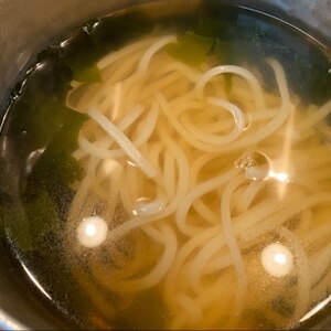 わかめうどん